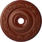 Ekena Millwork Logan Ceiling Medallion (Fits Canopies up to 6 1/8"), 24 1/4"OD x 3 7/8"ID x 2"P, Firebrick CM24LO1FIF - alternate 1